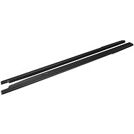 Maxton Design diffusers under side sills for Skoda Rapid, black glossy ABS plastic -  Spoiler
