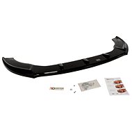 Maxton Design front bumper spoiler for Škoda Superb Mk2 Facelift, black glossy ABS plastic -  Spoiler