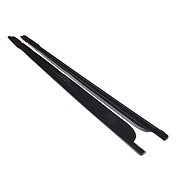 Maxton Design diffusers under side sills for Skoda Superb Mk3 FL Facelift, black glossy ABS plastic -  Spoiler