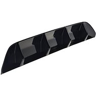 Maxton Design Rear bumper insert for Volkswagen Passat Mk8 (B8) R-Line, black glossy ABS plastic -  Spoiler