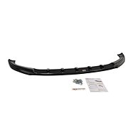 Maxton Design front bumper spoiler for Volkswagen T5 Facelift, black glossy ABS plastic -  Spoiler