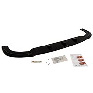 Maxton Design front bumper spoiler for Volkswagen T5 Sportline, black glossy ABS plastic -  Spoiler