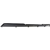 Maxton Design Rear bumper insert for Volkswagen T6, black glossy ABS plastic -  Spoiler
