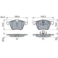 BOSCH Brake pads 0 986 424 125 - Brake Pads