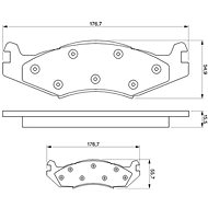 BOSCH Brake pads 0 986 424 273 - Brake Pads