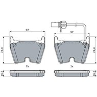 BOSCH Brake pads 0 986 424 949 - Brake Pads