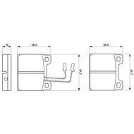 BOSCH Brake pads 0 986 469 111 - Brake Pads