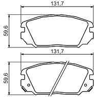 BOSCH Brake pads 0 986 494 378 - Brake Pads