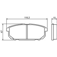 BOSCH Brake pads 0 986 494 388 - Brake Pads