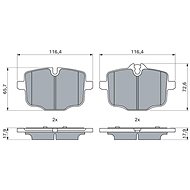 BOSCH Brake pads 0 986 494 900 - Brake Pads