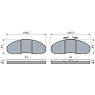 BOSCH Brake pad set 0 986 424 914 - Brake Pads