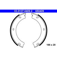 ATE Brake kit, parking brake 03.0137-0409.2 - Brake Pads