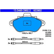 ATE Brake pad set 13.0460-3902.2 - Brake Pads