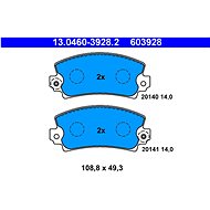 ATE 603928 Brake pad set 13.0460-3928.2 - Brake Pads