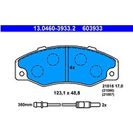 ATE 603933 Brake pad set 13.0460-3933.2 - Brake Pads