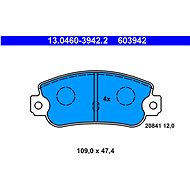 ATE 603942 Brake pad set 13.0460-3942.2 - Brake Pads