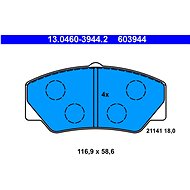 ATE 603944 Brake pad set 13.0460-3944.2 - Brake Pads