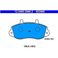 ATE 603946 Brake pad set 13.0460-3946.2 - Brake Pads