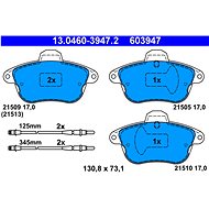 ATE 603947 Brake pad set 13.0460-3947.2 - Brake Pads
