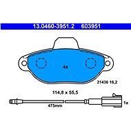 ATE 603951 Brake pad set 13.0460-3951.2 - Brake Pads