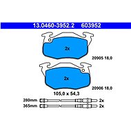 ATE 603952 Brake pad set 13.0460-3952.2 - Brake Pads