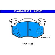 ATE 603953 Brake pad set 13.0460-3953.2 - Brake Pads