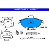 ATE 603957 Brake pad set 13.0460-3957.2 - Brake Pads