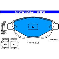 ATE 603966 Brake pad set 13.0460-3966.2 - Brake Pads