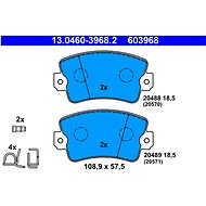 ATE 603968 Brake pad set 13.0460-3968.2 - Brake Pads