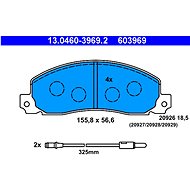 ATE 603969 Brake pad set 13.0460-3969.2 - Brake Pads
