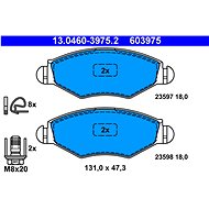ATE 603975 Brake pad set 13.0460-3975.2 - Brake Pads