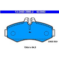 ATE 603980 Brake pad set 13.0460-3980.2 - Brake Pads