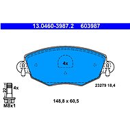 ATE 603987 Brake pad set 13.0460-3987.2 - Brake Pads