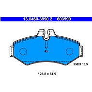 ATE 603990 Brake pad set 13.0460-3990.2 - Brake Pads
