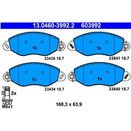 ATE 603992 Brake pad set 13.0460-3992.2 - Brake Pads