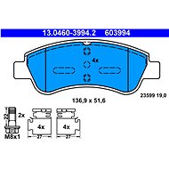 ATE 603994 Brake pad set 13.0460-3994.2 - Brake Pads