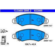 ATE 603995 Brake pad set 13.0460-3995.2 - Brake Pads