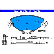 ATE 603997 Brake pad set 13.0460-3997.2 - Brake Pads
