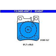 ATE 604047 Brake pad set 13.0460-4047.2 - Brake Pads