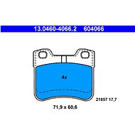 ATE 604066 Brake pad set 13.0460-4066.2 - Brake Pads