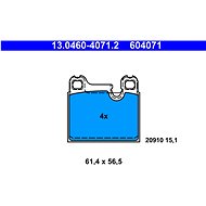 ATE 604071 Brake pad set 13.0460-4071.2 - Brake Pads