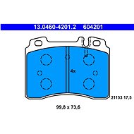 ATE 604201 Brake pad set 13.0460-4201.2 - Brake Pads