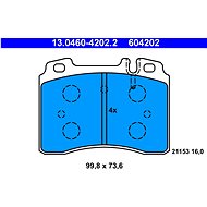 ATE 604202 Brake pad set 13.0460-4202.2 - Brake Pads