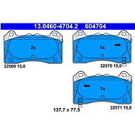 ATE Brake pads 13.0460-4704.2 - Brake Pads