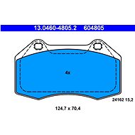 ATE 604805 Brake pad set 13.0460-4805.2 - Brake Pads