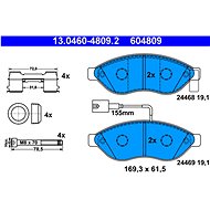 ATE 604809 Brake pad set 13.0460-4809.2 - Brake Pads
