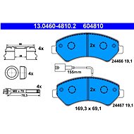 ATE 604810 Brake pad set 13.0460-4810.2 - Brake Pads
