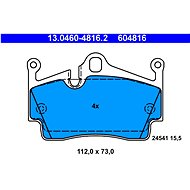 ATE 604816 Brake pad set 13.0460-4816.2 - Brake Pads