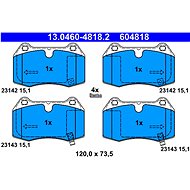 ATE 604818 Brake pad set 13.0460-4818.2 - Brake Pads