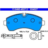 ATE 604827 Brake pad set 13.0460-4827.2 - Brake Pads